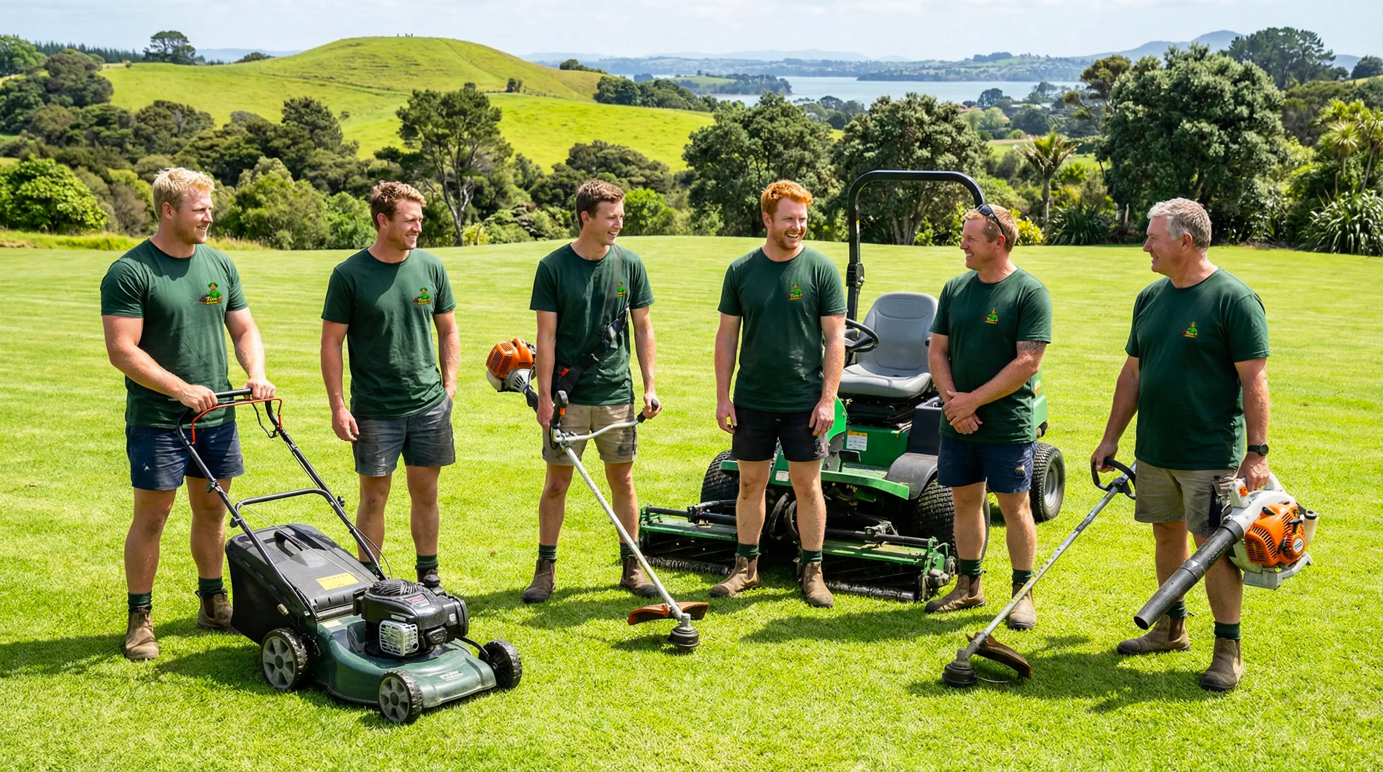 tim mowing