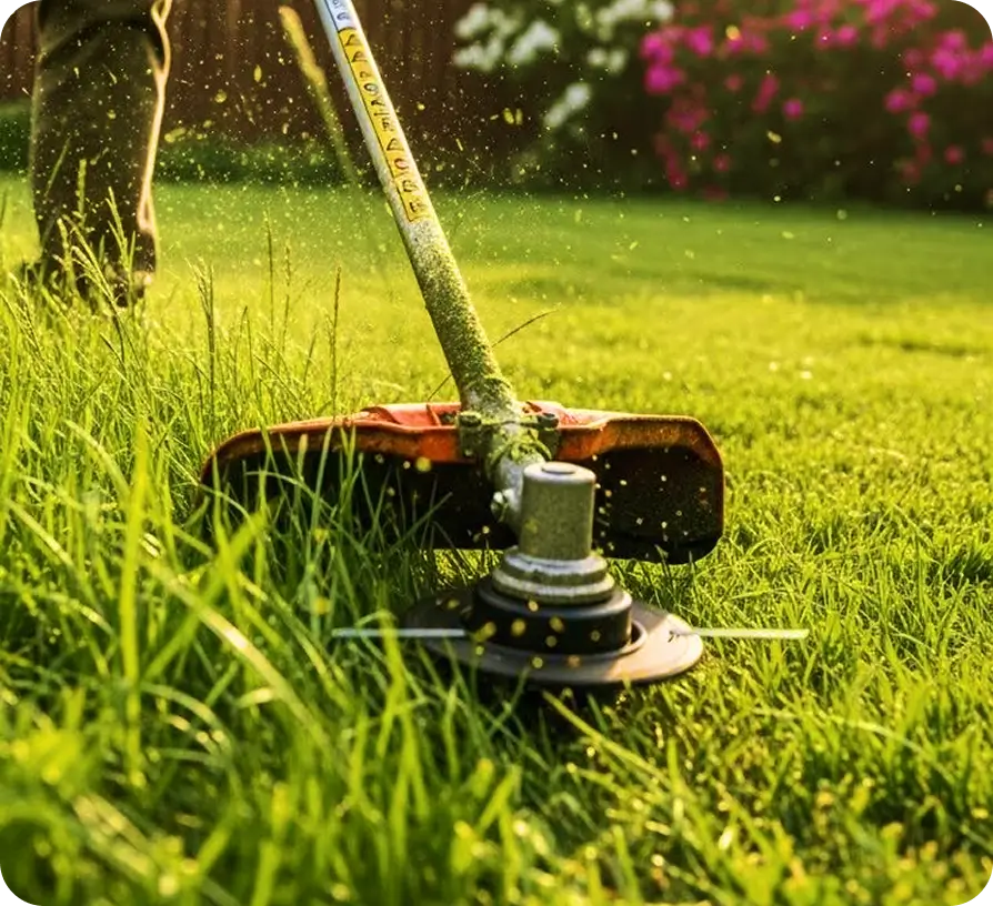 Lawn mowing in Wellington
